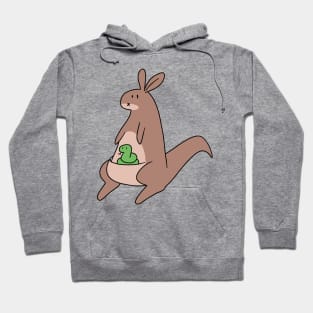 Kangaroo and Snake Hoodie